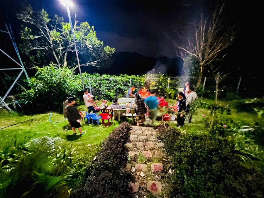 Một điểm nhìn đẹp về hồ Tà Đùng